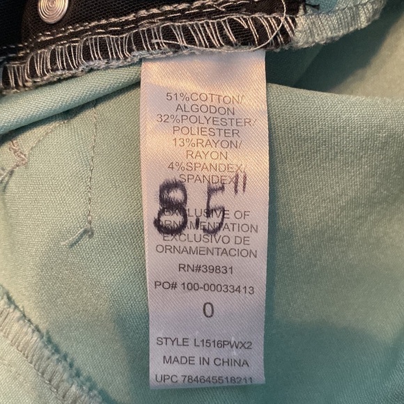 Wit & Wisdom Ab Solutions Ankle pants Size 0 Color Dusty Slate - Picture 6 of 12